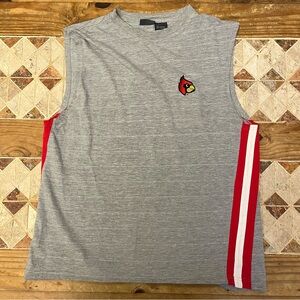 Vintage Louisville Cardinals Pro Edge Tank Top Large